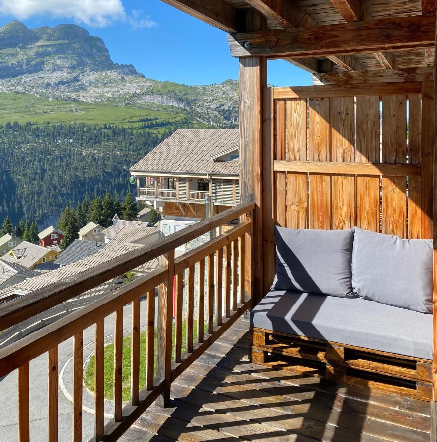 Vue Panoramique Sur Les Montagnes Plein Sud - T2 Skis Aux Pieds, Piscine & Spa Flaine Exteriör bild